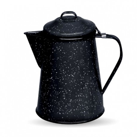 black coffee pot
