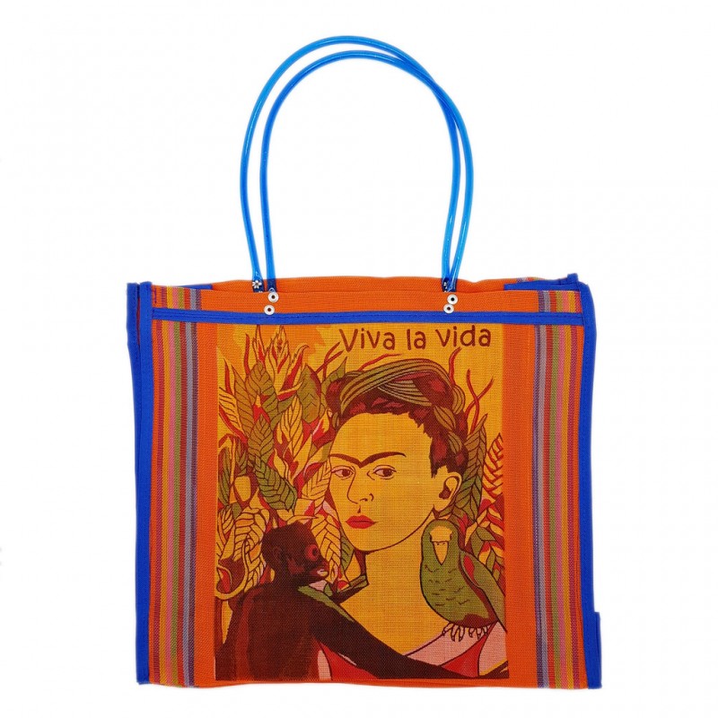 frida kahlo mesh bag