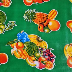 Oilcloth Carambola Green