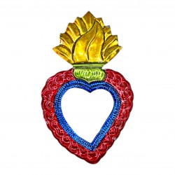 Lace Sacred heart mirror