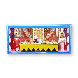 Guadalupe's altar Diorama box