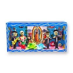 Caja de calaveras Altar de Guadalupe