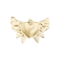 Golden winged small Sacred Heart