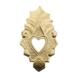 Golden Maya Sacred Heart mirror