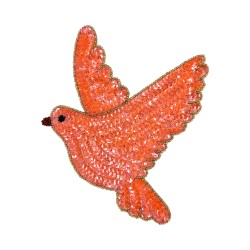 Dove Sequin patch